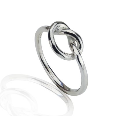 Love Knot Silver ring